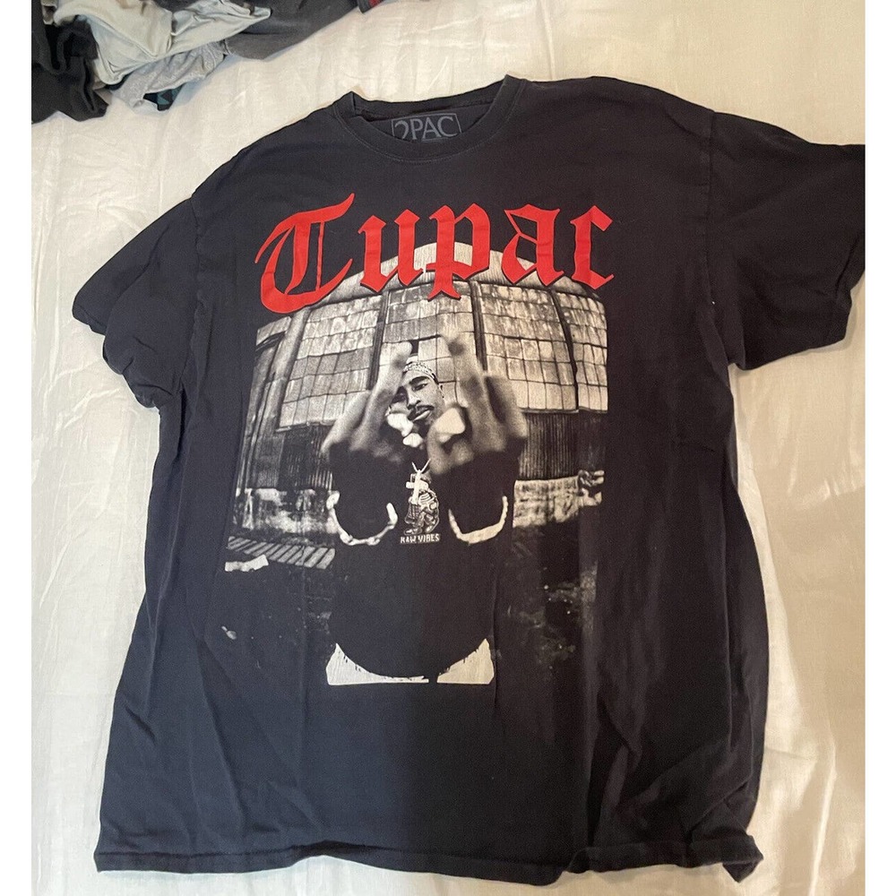 Vintage Dear Mama Tupac 2pac Shakur Raptees Rap Hip Hop T Shirt Rare Extra Large